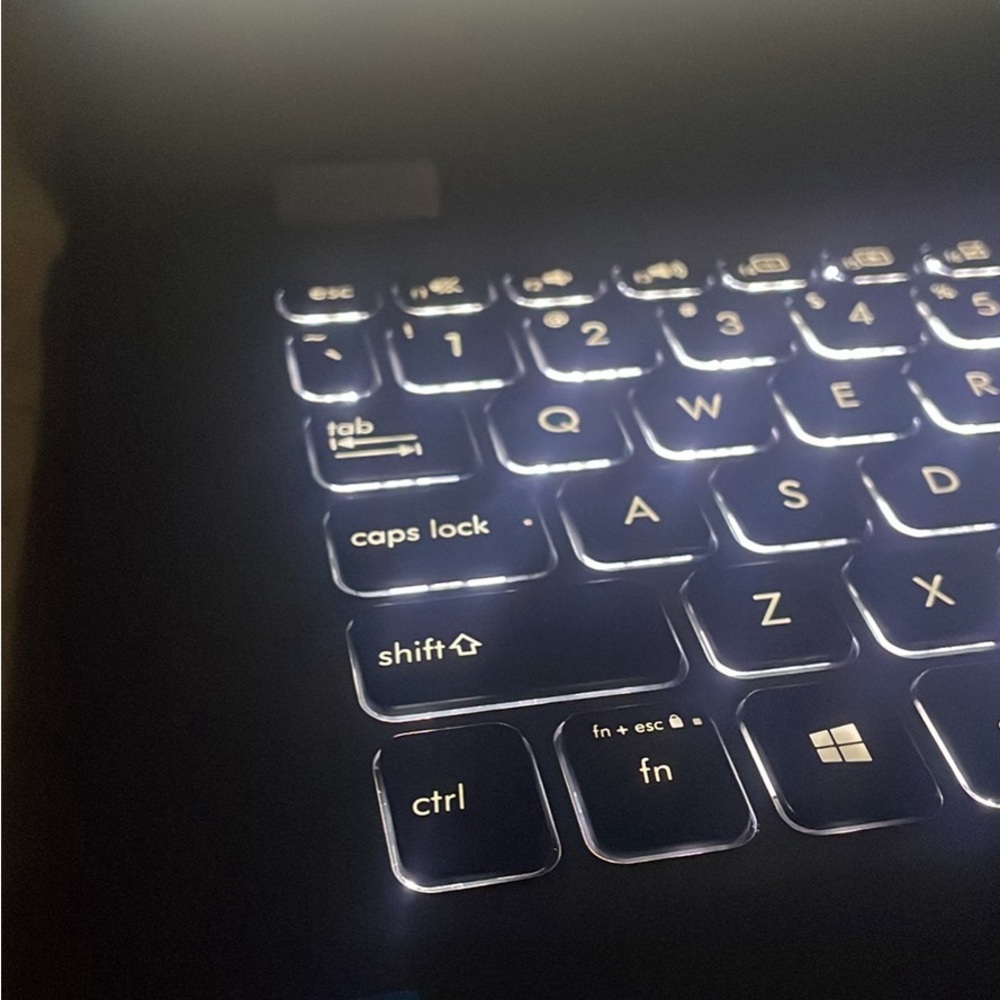 ASUS touchscreen laptop